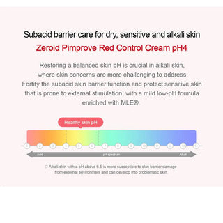 Zeroid - Pimprove Red Control Cream ph4 80ml - Koreabe