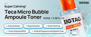 Zigtag - Teca-Micro Bubble Ampoule Toner 100ml - Koreabe