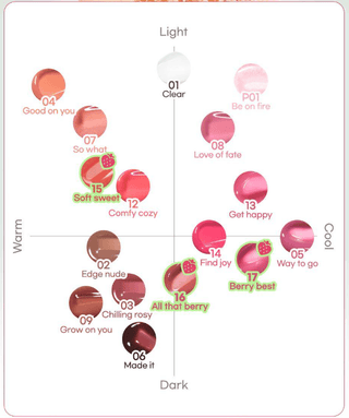 Peripera - Ink Glasting Lip Gloss - 14 Colors - Koreabe