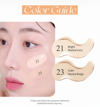 Age 20 - Glass Skin Essence Pact + Refill - 3 Colors