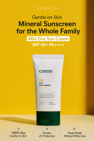 Cutem - Zinc Sun Cream 50ml