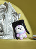 BT21 - Llavero con muñeco MANG Baby Born To Dance (sombrero negro)