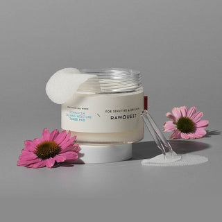 Rawquest - Echinacea Calming Moisture Toner Pad 60ea - Koreabe