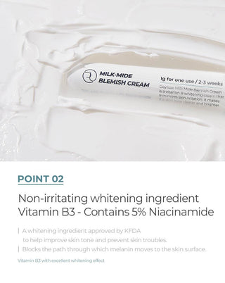 Daylisse - Milk Mide Blemish Cream 20ml - Koreabe