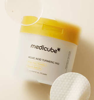 Medicube - Kojic Acid Tumeric Pad 70pads - Koreabe