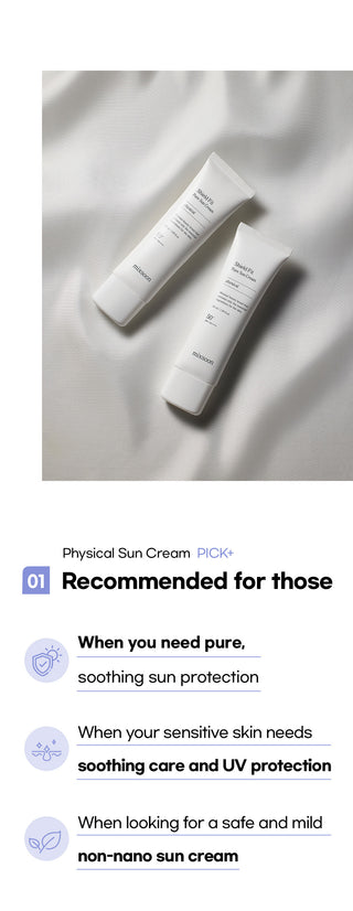 Mixsoon - Shield Fit Pure Sun Cream SPF50 PA++++ 50ml