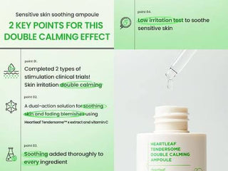 Ilso - Heartleaf Tendersome Double Calming Ampoule 30ml