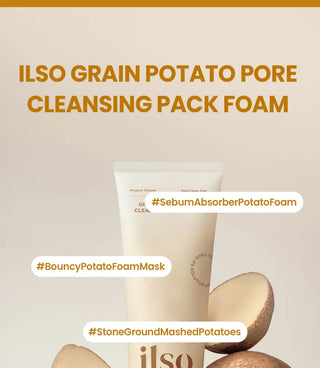 Ilso - Grain Potato Pore Cleansing Pack Foam 150ml
