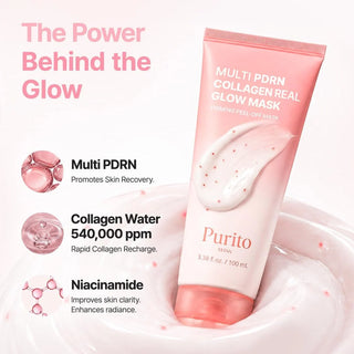 Purito - Multi PDRN Collagen Real Glow Mask 100ml