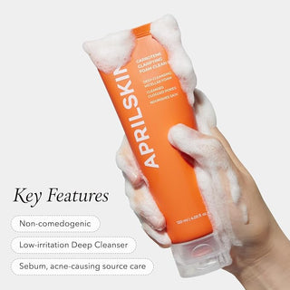 Aprilskin - Real Carrotene Acne Foam Cleanser 120ml