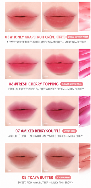 Lilybyred - Sweet Liar Milky Tint - 14 Options