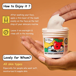 Ugly Lovely - Carrot Mask 100ml - Koreabe