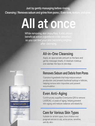 Aesthein - Exosome Cleansing Gel 200ml