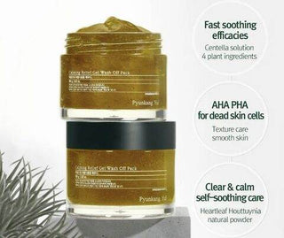 Pyunkang Yul - Calming Relief Gel Wash Off Pack 100g - Koreabe
