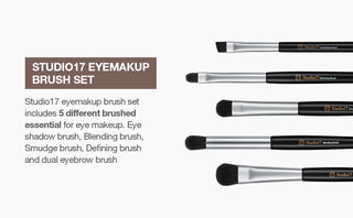 Studio17 - Eye Makeup Brush Set
