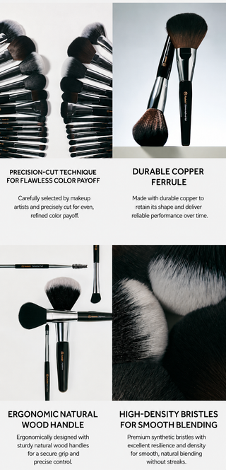 Studio17 - Portable Make Up Brush Set