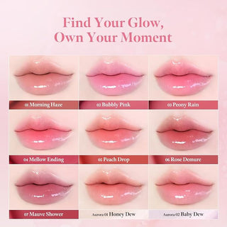 Milk Touch - Dew Stain Shine Lip Gloss 4ml - 15 Colors