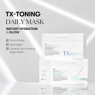 VT - TX-toning Daily Mask Moist & Soothing 30ea - Koreabe