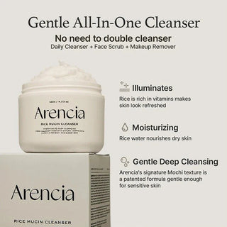 Arencia - Rice Mucin Cleanser 120ml