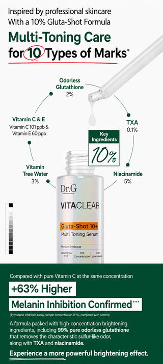Dr G - Vita Clear Gluta Shot Multi Toning Serum 30ml