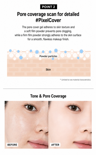 Either - Blur Pixel Cushion SPF50+ PA+++ 12g - 6 Colors