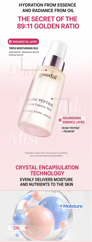 Goodal - Peony Peptide Volume Essence Mist 50ml