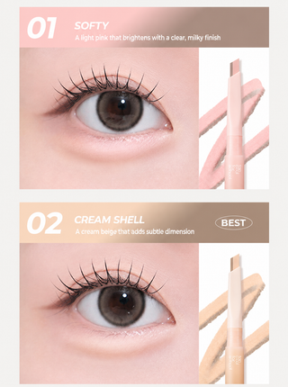 Too Cool For School - Two Tone Volume Liner - 4 Colors