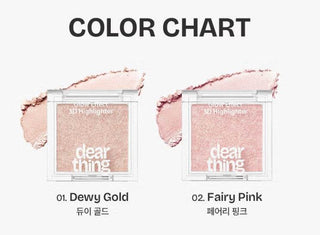 Milk Touch - Glow Effect 3D Highlighter - 2 Colors - Koreabe