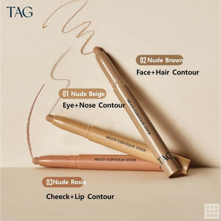 TAG - Multi Contour Stick - 3 Colors - Koreabe
