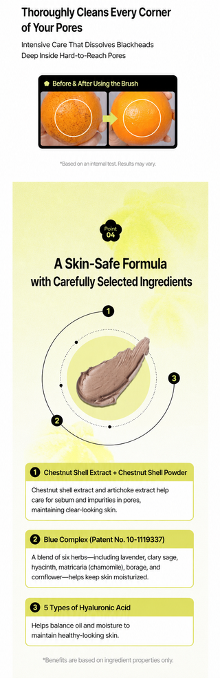 Mydahlia - Real Chestnut Shell Blackhead Stick 20ml