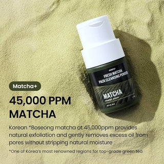 Delphyr - Fresh Matcha Pack Cleansing Powder 40ml - Koreabe