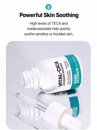 Biome Activate - Vital Cica with Madecassoside 30ml