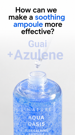 S Nature - Aqua Oasis Blue Calming Ampoule 50ml