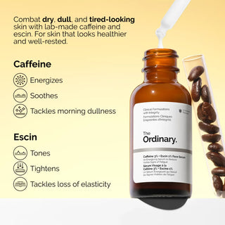 The Ordinary - Caffeine 3% Escin 1% Face Serum 30ml