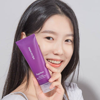 Papa Recipe - Eggplant Clearing Mild Cleansing Foam 120ml - Koreabe