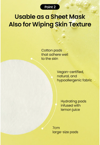 Beplain - Lemon C Glutathione Brightening Pad 70ea