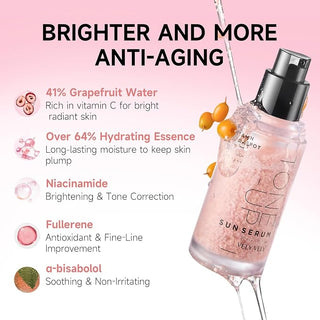 Vely Vely - Tone Up Sun Serum SPF50+ PA++++ 30ml
