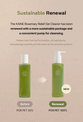 Kaine - Rosemary Relief Gel Cleanser 150ml