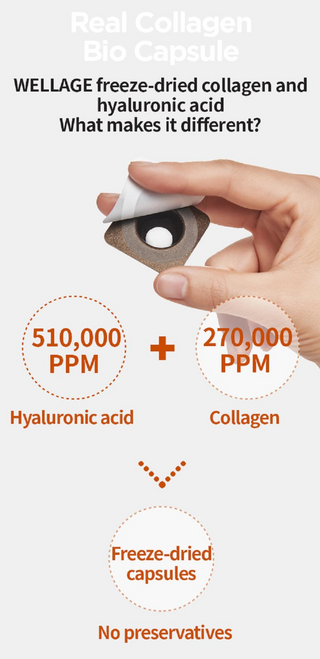Wellage - Gold Collagen One Day Kit Capsule + Ampoule 2ea