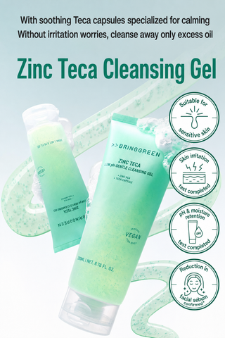 Bringgreen - Zinc Teca Low pH Gentle Cleansing Gel 200ml