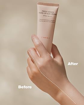 Hyggee - Fresh Vegan Tone Up Sun Cream SPF50+ PA++++ 50ml