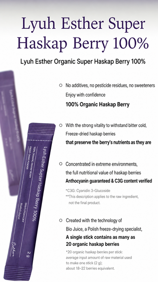 Esther - Super Haskap Berry 100% 28pcs