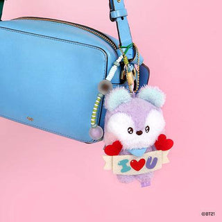 BT21 minini doll key ring [Allover / I LOVE YOU] - MANG - Koreabe