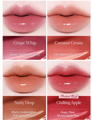 Milk Touch - Glow Fit Color Stain Lip Tint 4g - 8 Colors