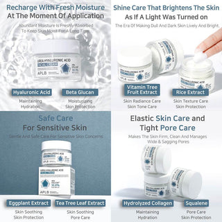 APLB - Urea Hyaluronic Acid Facial Cream 55ml - Koreabe