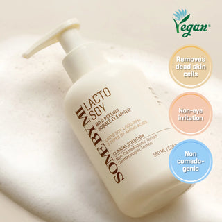 Somebymi - Lacto Soy Mild Peeling Bubble Cleanser 180ml