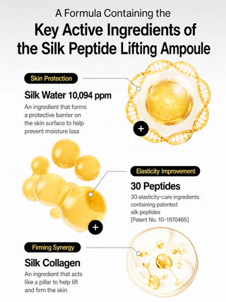 Sungboon Editor - Silk Peptide Intensive Lifting Ampoule Cushion SPF50+ PA++++