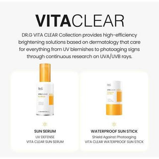 Dr.G - Vitaclear Waterproof Sun Stick SPF50+ PA++++ 21g