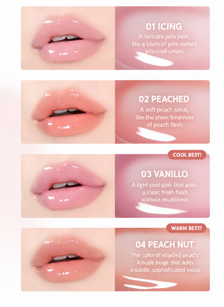 Colorgram - Jelly Layering Gloss - 4 Colors