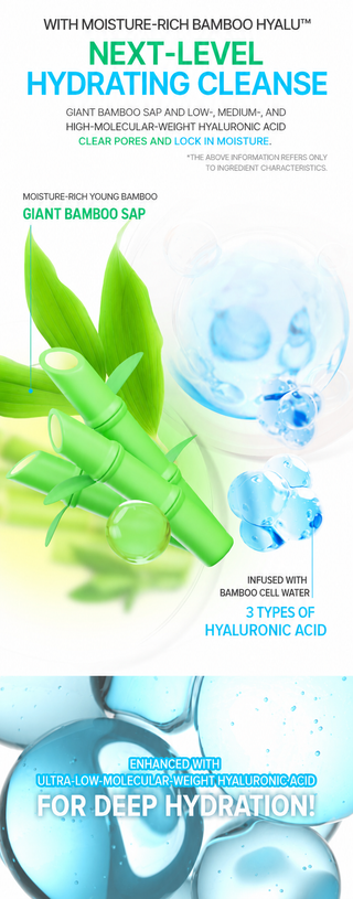 Bringgreen - Bamboo Hyalu Hydrating Cleansing Foam 120ml